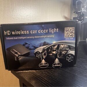 HD Wireless Car Door Light - Black